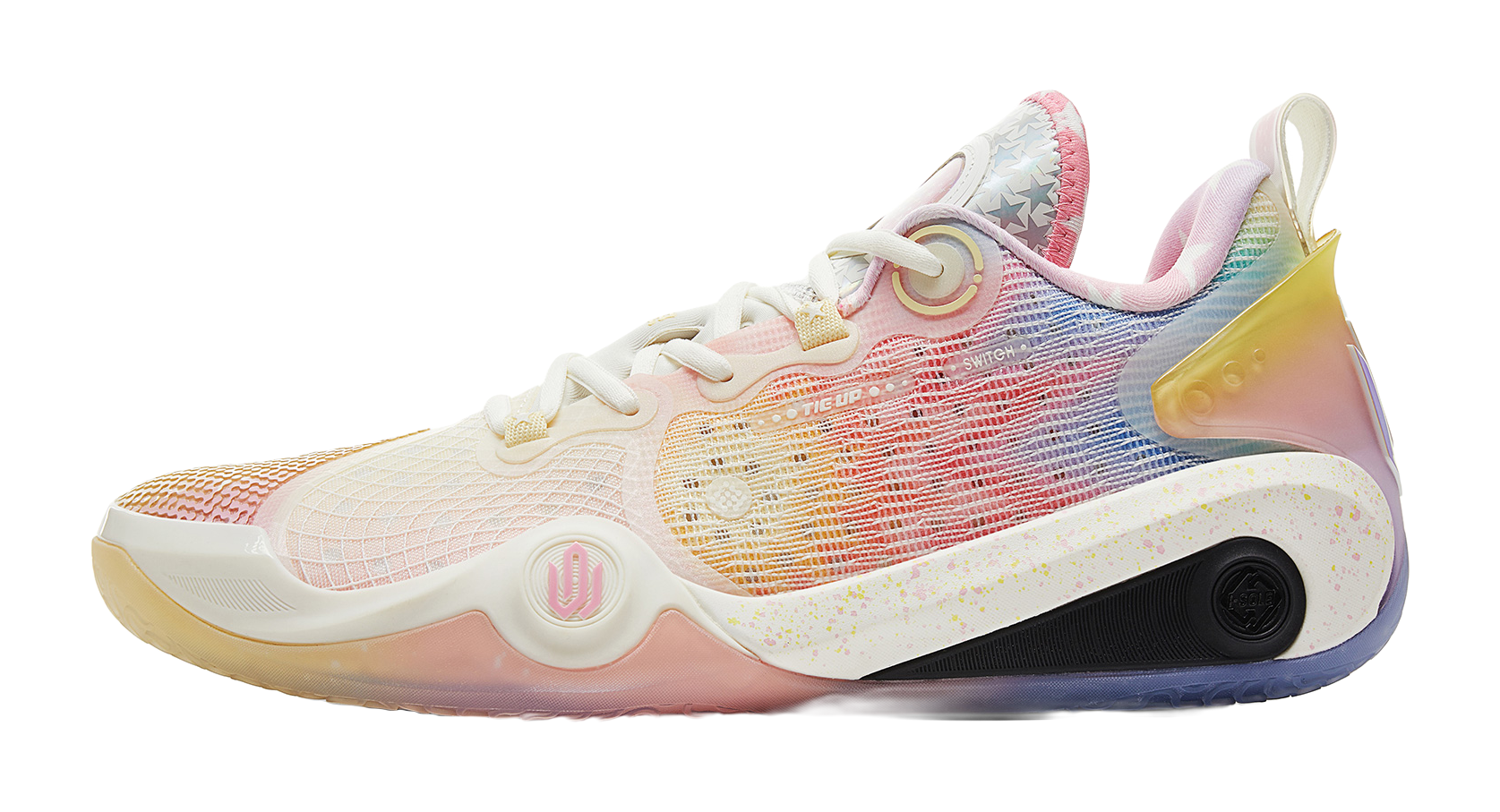 Peak Andrew Wiggins AW3 "Twinkle" ET44911A - Basketball Shoe Unisex Pink Yellow