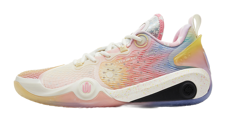 Peak Andrew Wiggins AW3 "Twinkle" ET44911A - Basketball Shoe Unisex Pink Yellow