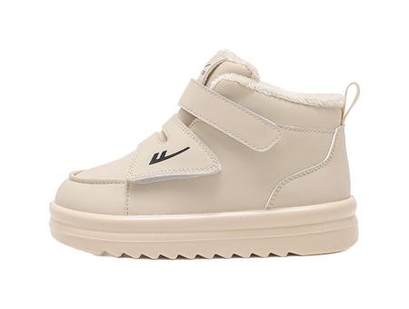 Warrior Power Fashion Plus Velvet Thick Anti Cold Cotton Boots Versatile Casual Snow Boots Wear resistant, Waterproof, Warm, High Help Children's Outdoor Shoes  VJSNEAKER