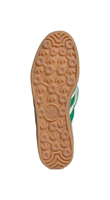 Adidas Gazelle gum outsole with textured tread pattern