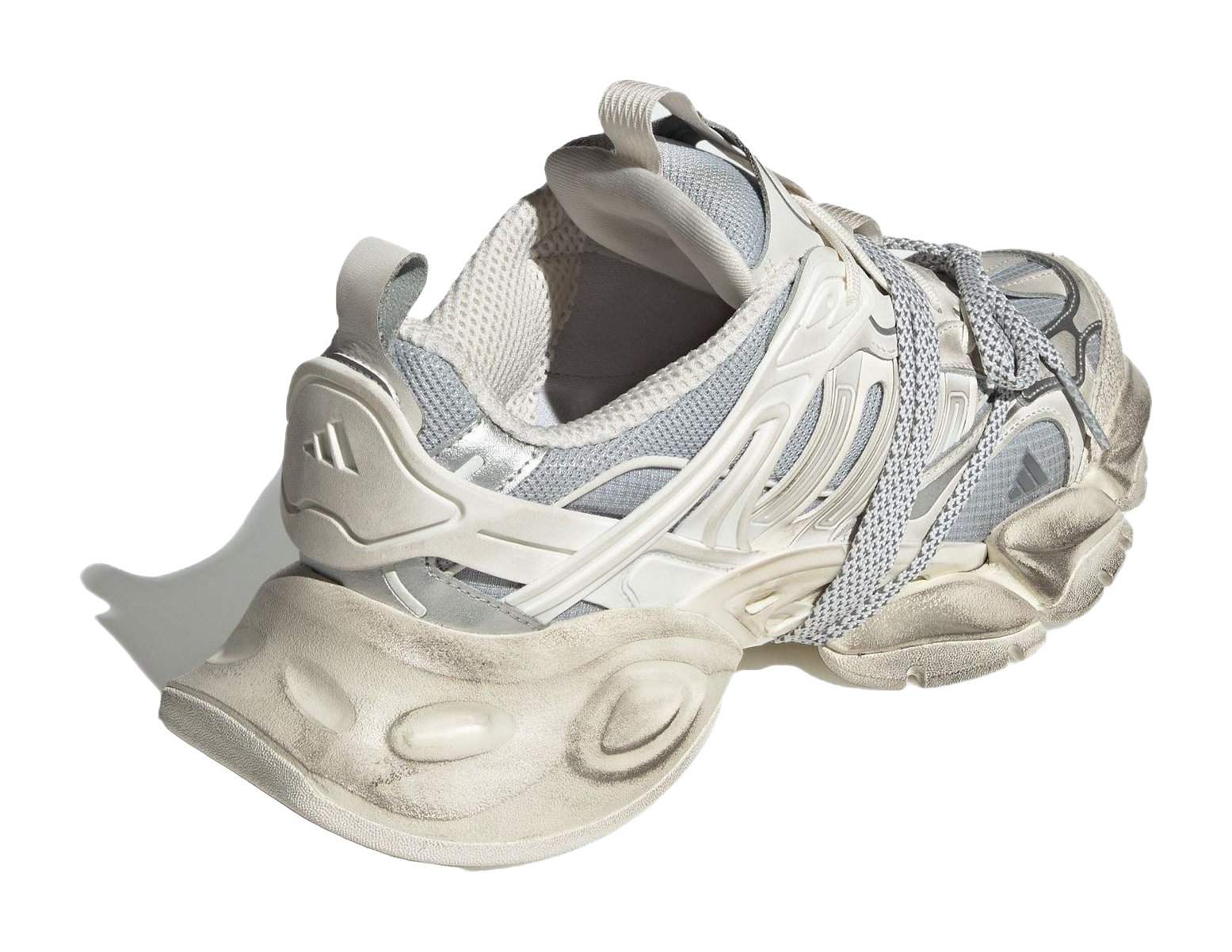 Adidas Vento Xlg Deluxe White Silver Metallic  vjsneaker.com