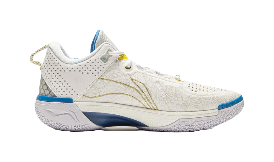 Li Ning Wade Shadow 6 Basketball Shoes Mens Low top White Blue  VJSNEAKER
