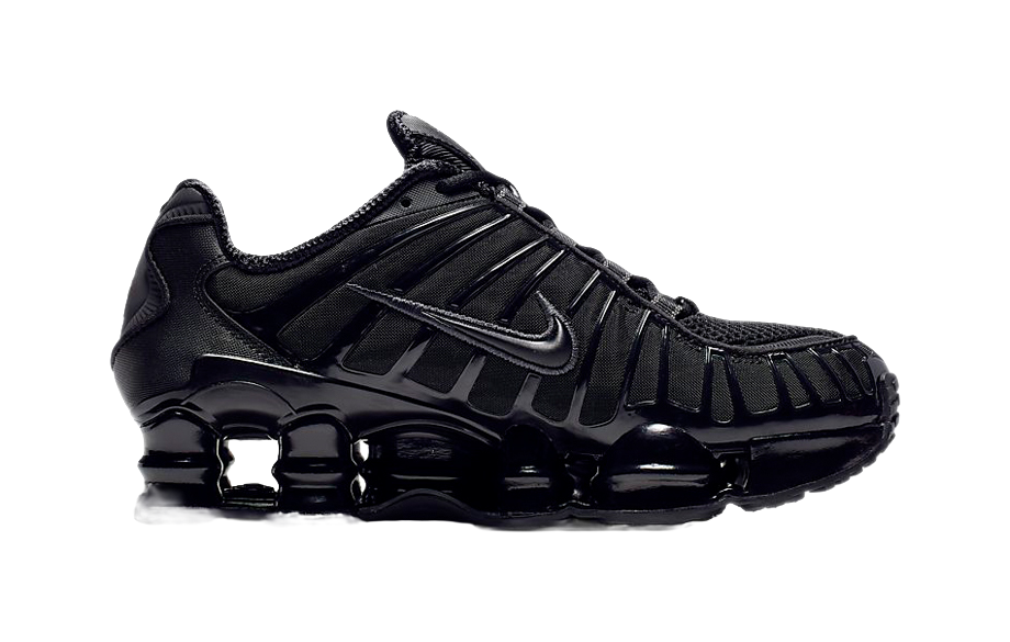Nike Shox Tl Black Max Orange Womens  vjsneaker.com