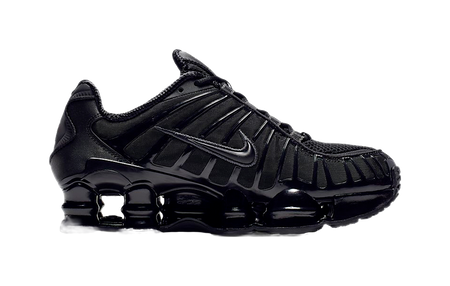 Nike Shox Tl Black Max Orange Womens  vjsneaker.com