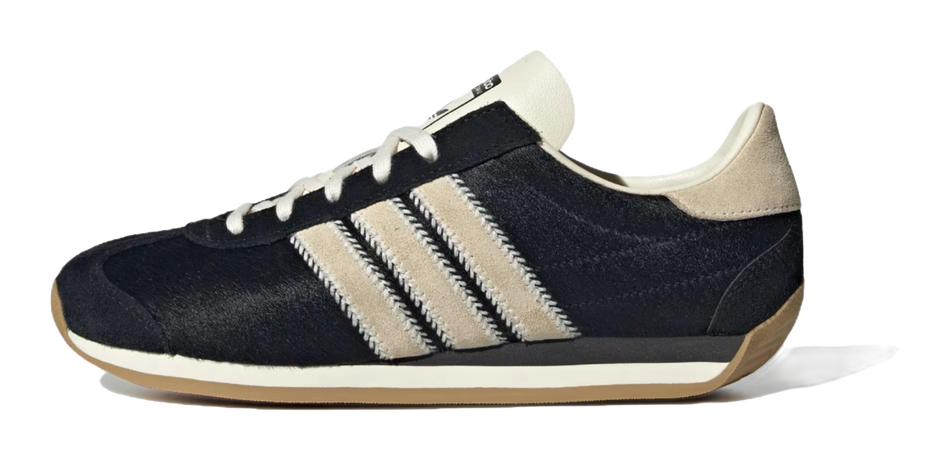 Adidas Wmns Country Og Black Pony Hair Womens  vjsneaker.com