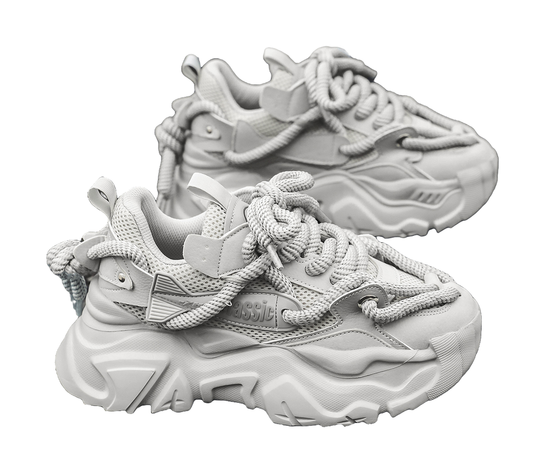 ZHR Abrasion Resistant, Breathable, Lightweight, Height Increasing Chunky Sneakers Unisex 