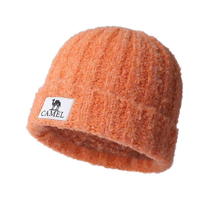 CAMEL Polyester Beanies Womens  VJSNEAKER