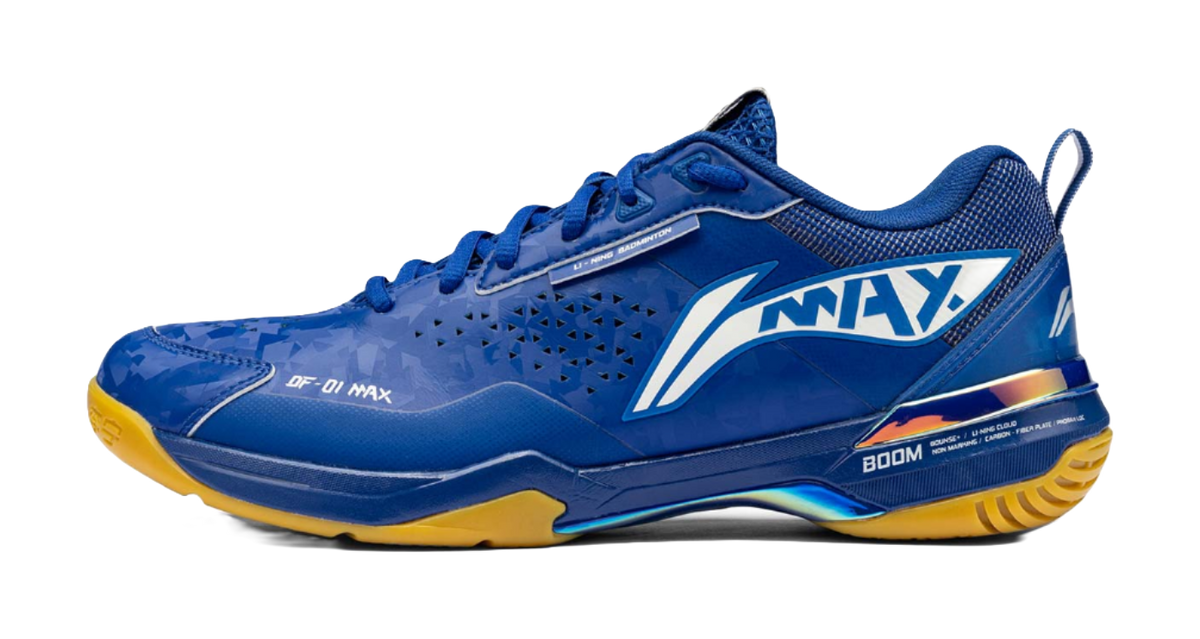 Li-Ning Blade X DF-01 Max "Mismatched" AYAU005-2 - Badminton Shoe Unisex Blue/Red