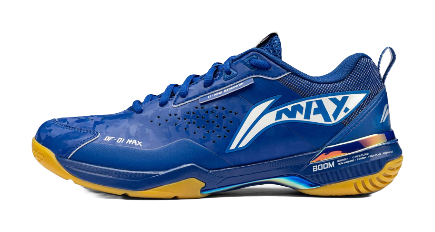 Li-Ning Blade X DF-01 Max "Mismatched" AYAU005-2 - Badminton Shoe Unisex Blue/Red