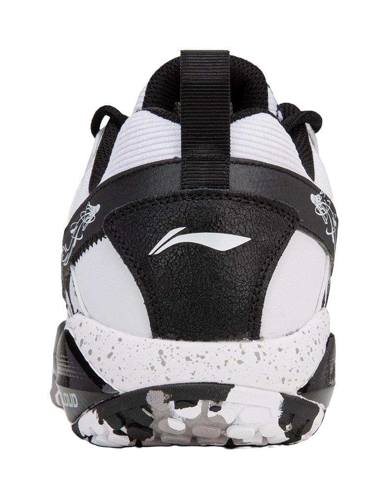Li-Ning Invincible ACE "White Black" AYZW007-3 - Badminton Shoe Unisex White