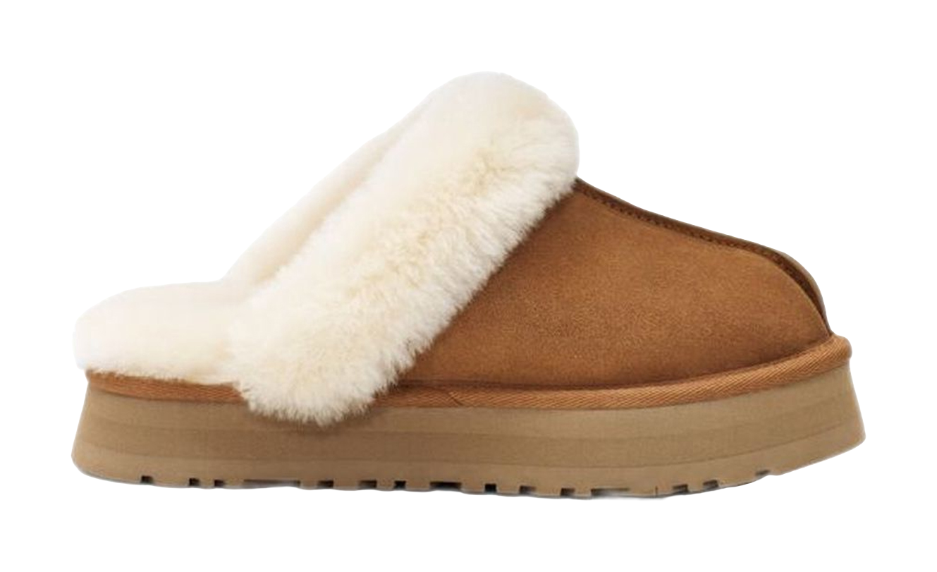 UGG Disquette Slippers Chestnut Womens  vjsneaker.com