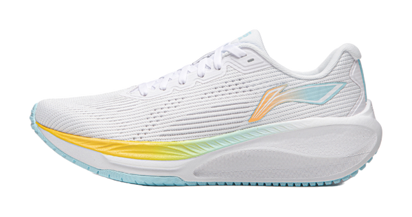 LiNing WuShi Lite 2.0 Cushioning Anti-Slip Wear-Resistant Breathability Low-Top Running Shoes Women's Standard White 