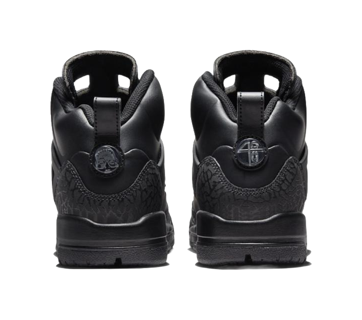 Jordan Spizike Winterized Black Cat GS  vjsneaker.com