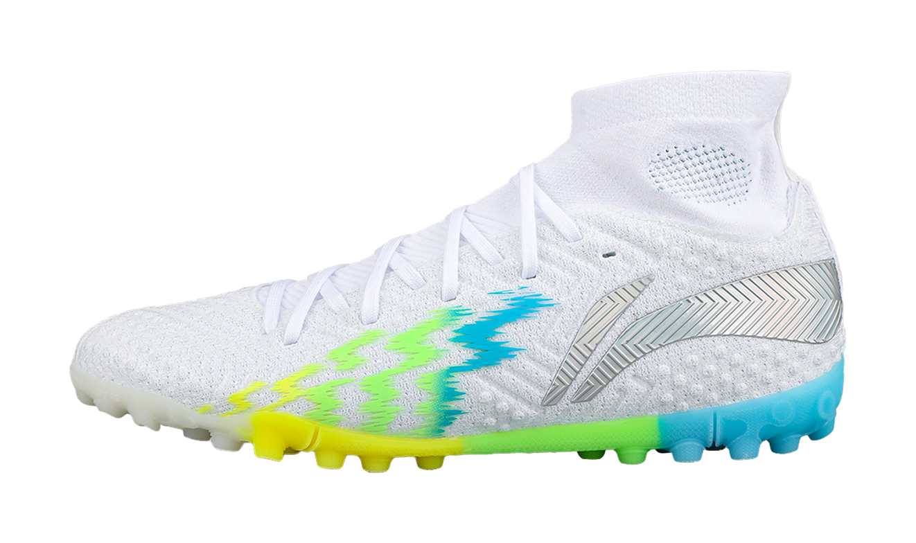 Li-Ning Shadow 2 "Green Color White" YSTU021-1 - Professional Turf Soccer Shoe Unisex