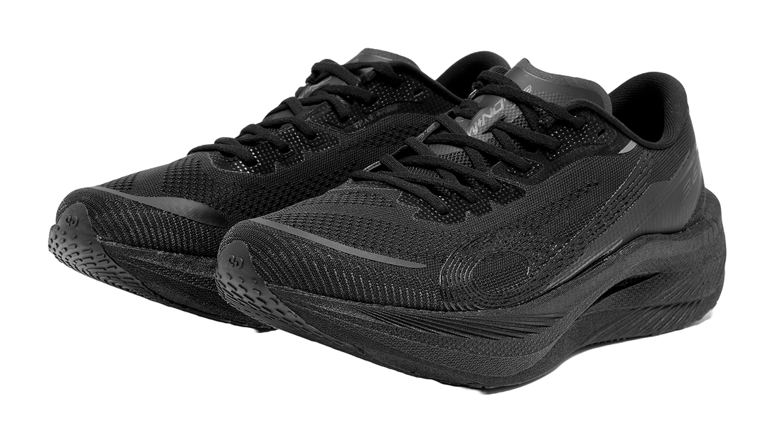 QIAODAN Strong Wind 3.0 PRO Running Shoes Men's Low top Black/Silver 