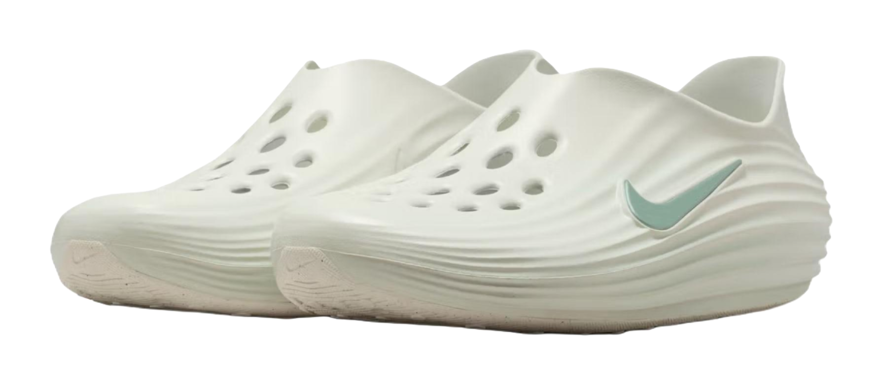 Nike ReactX Rejuven8 Clogs Mens White  vjsneaker.com