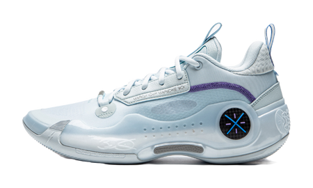 LiNing WOW 10 Way Of Wade 10 Slip Resistant Abrasion Resistant Low top Basketball Shoes Mens Light Blue  VJSNEAKER