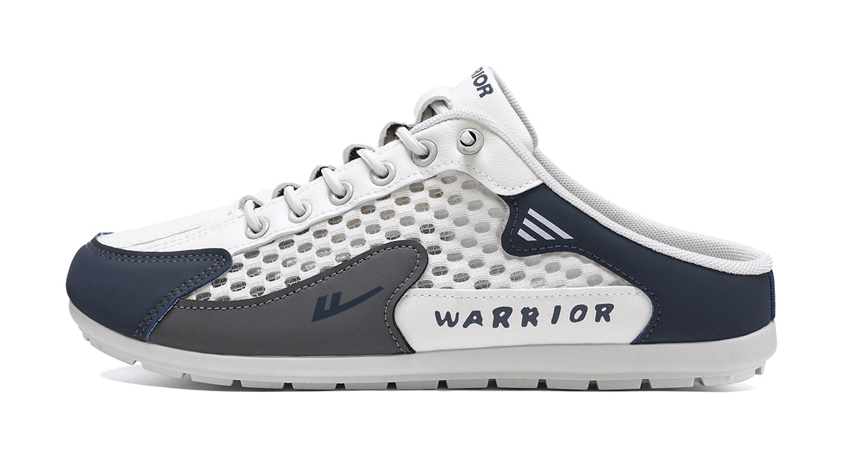 Warrior Quick Dry Quiet Closed Toe Slippers Mens  vjsneaker.com