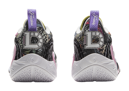 LiNing DLO1 Cushioning Slip Resistant Abrasion Resistant Lightweight Rebound Grip Low top Basketball Shoes Mens Black  VJSNEAKER