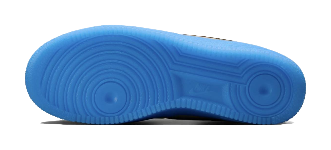 Nike Air Force 1 Low top Skateboard Shoes Unisex Brown Blue  vjsneaker.com