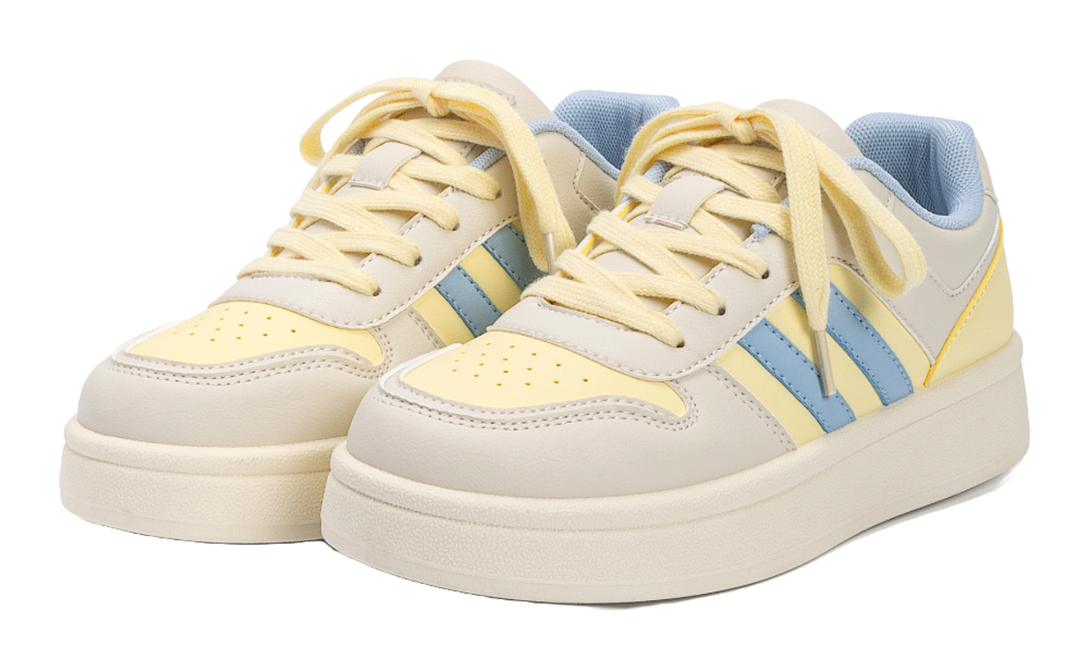 HUANQIU Coverage Slip Resistant Lightweight Height Increasing Low top Skateboard Shoes Women's 