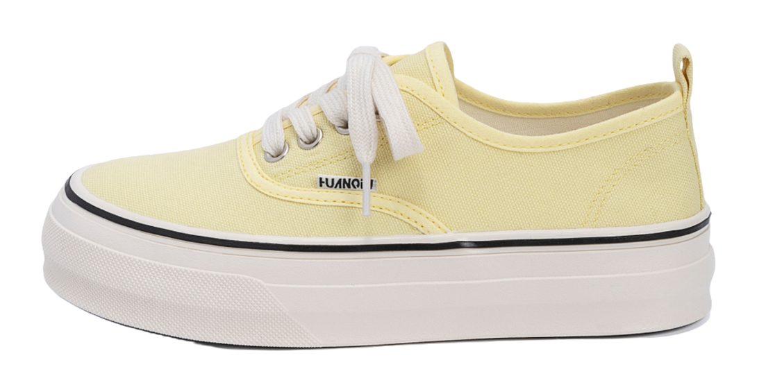 HUANQIU Lightweight Balance Low Top Canvas Shoes Women's 
