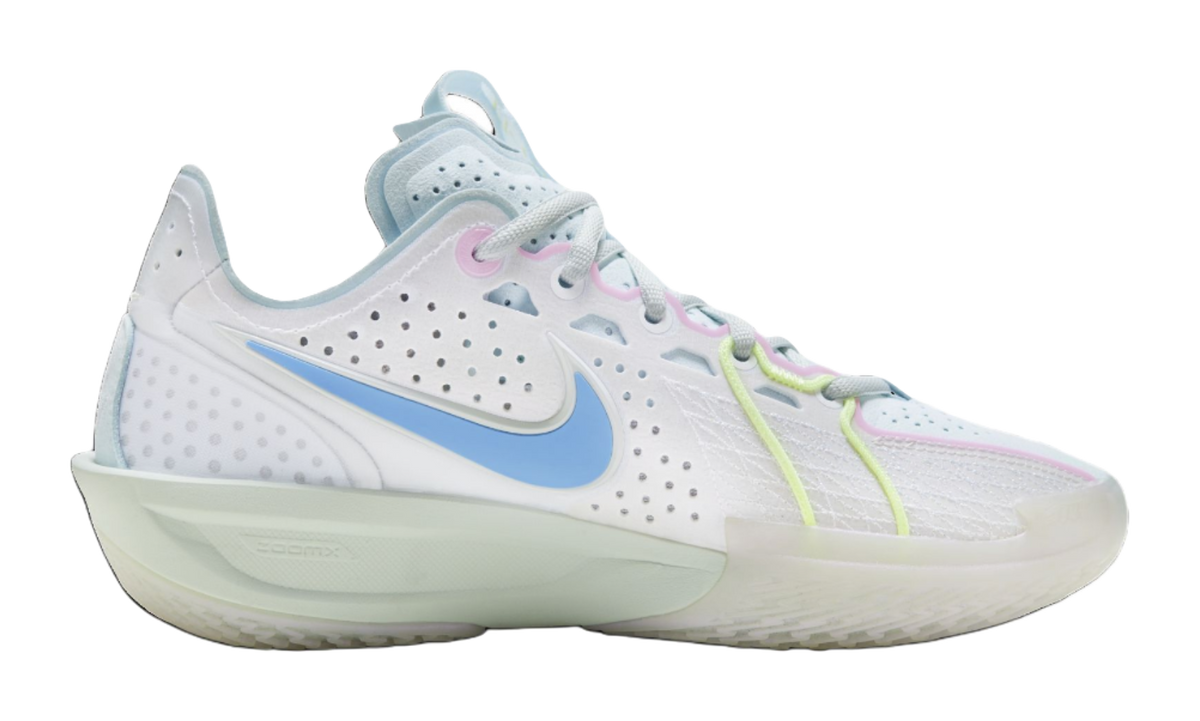 Nike G.T. Cut 3 EP White Aquarius Blue Pink Womens  vjsneaker.com