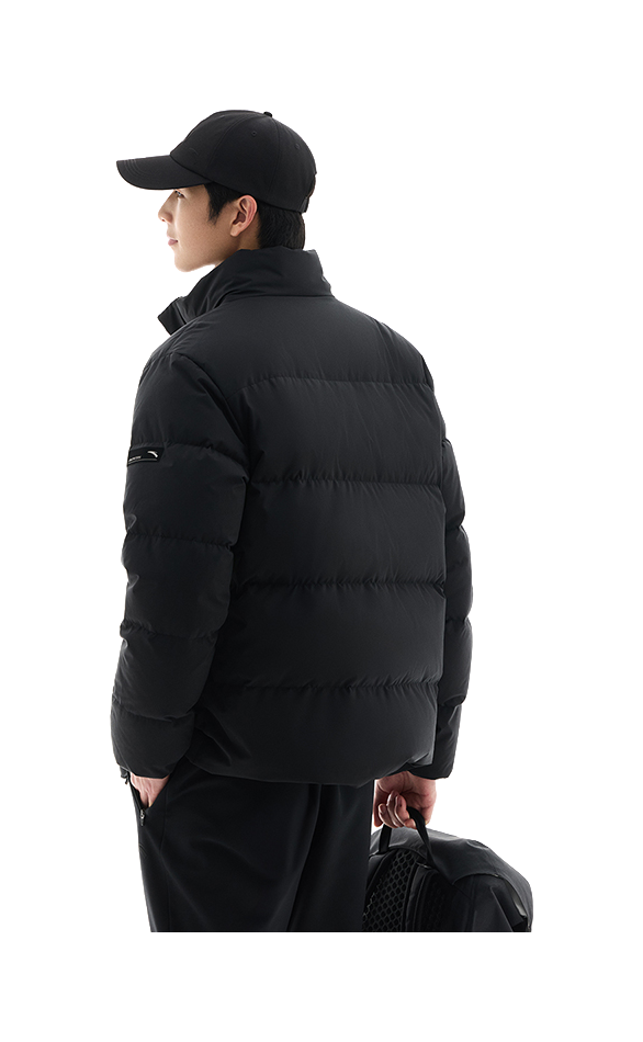 Anta Down Jacket Mens Basic Black  VJ SNEAKER