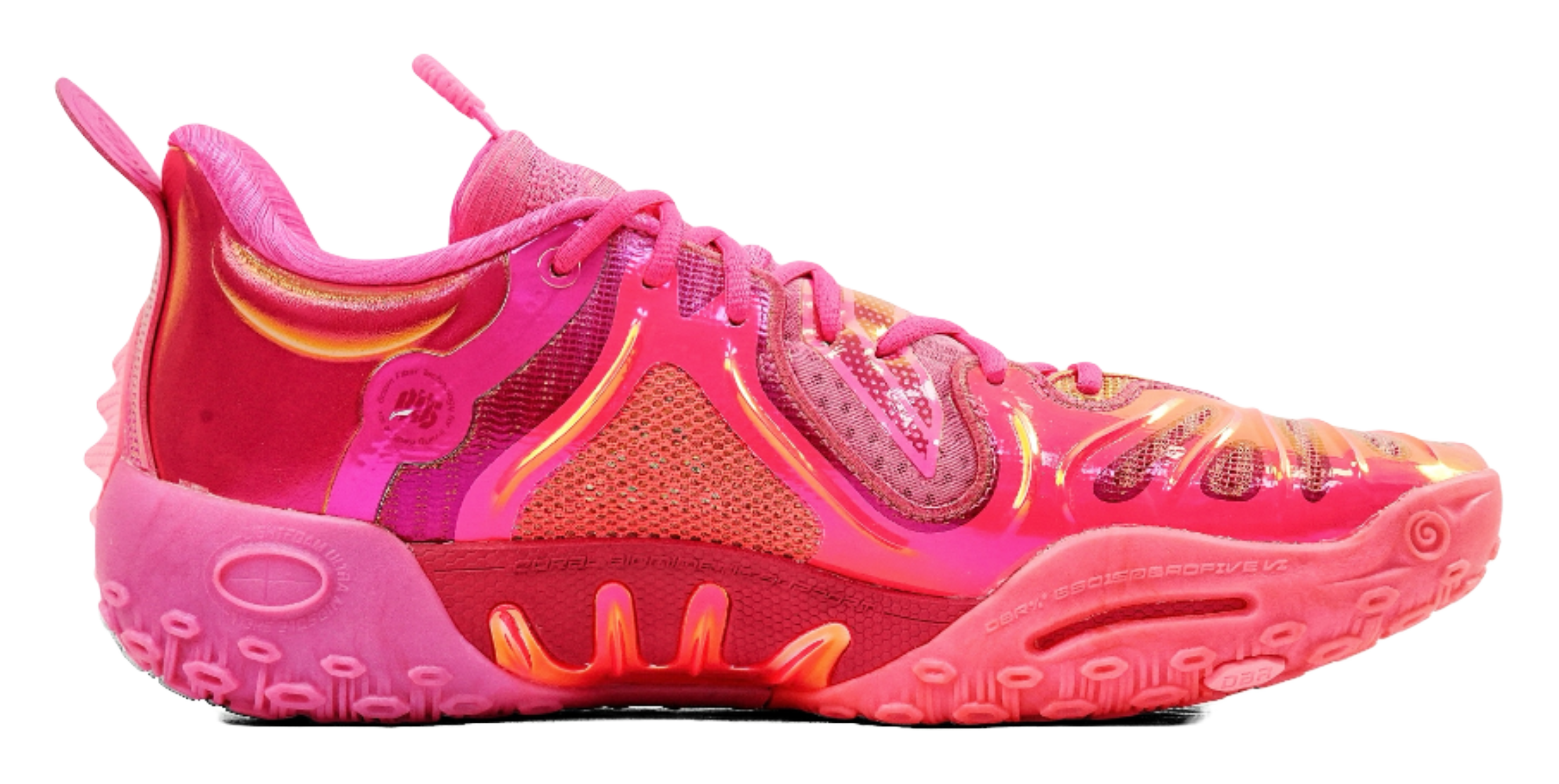 Li-Ning BadFive 6 "Ultimate Lifeform" ABFW019-11 - Outdoor Basketball Shoe Unisex Loud Pink