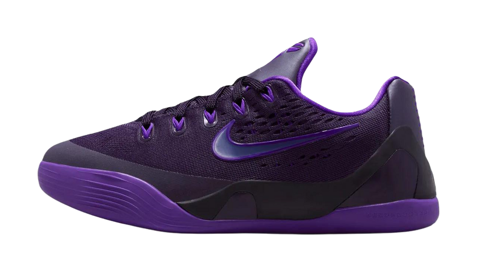 Nike Kobe 9 Comfortable Rebound Breathable Support Low top Childrens Basketball Shoes Purple Teenagers  vjsneaker.com