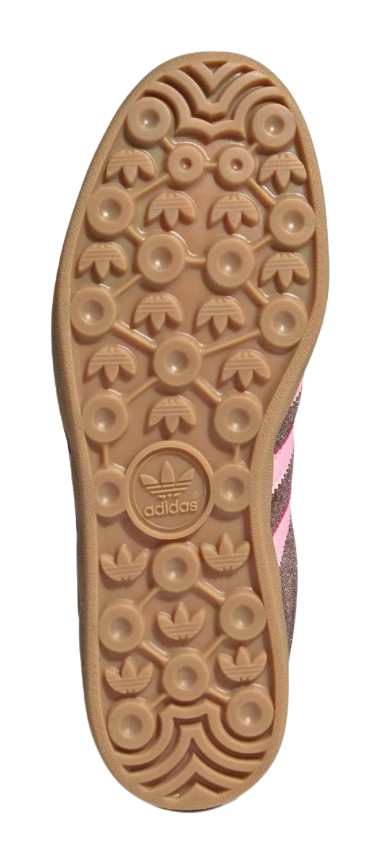 Adidas Wmns Gazelle Indoor Dark Brown Pink Green Velvet Womens  vjsneaker.com