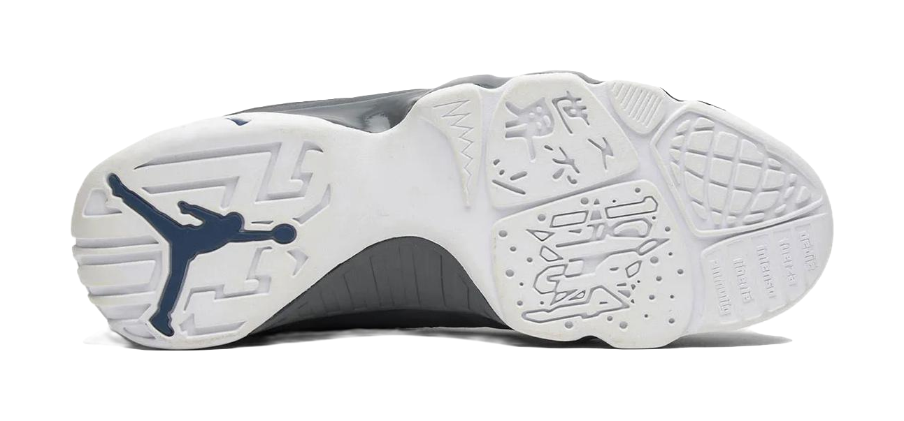 Jordan Air Jordan 9 Grip High top Basketball Shoes Mens Gray White 2026  vjsneaker.com