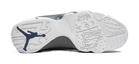 Jordan Air Jordan 9 Grip High top Basketball Shoes Mens Gray White 2026  vjsneaker.com