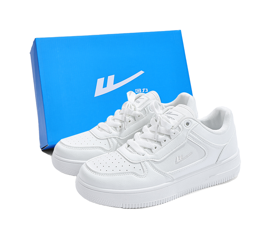 Warrior Air Force 1 White Sneakers Anti-Slip And Wear-Resistant Breathable Skateboard Shoes Unisex 