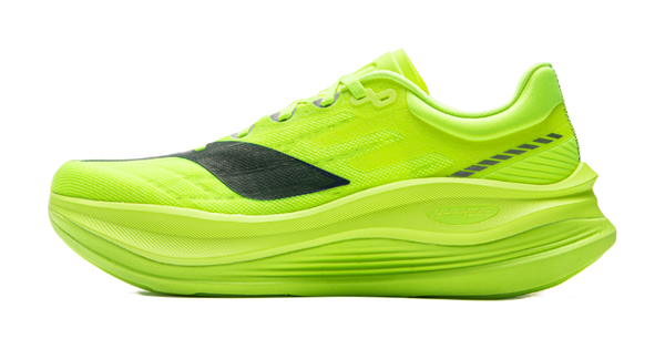 LiNing Anti Slip Wear Resistant Low Top Casual Running Shoes Men's Neon Bright Green 
