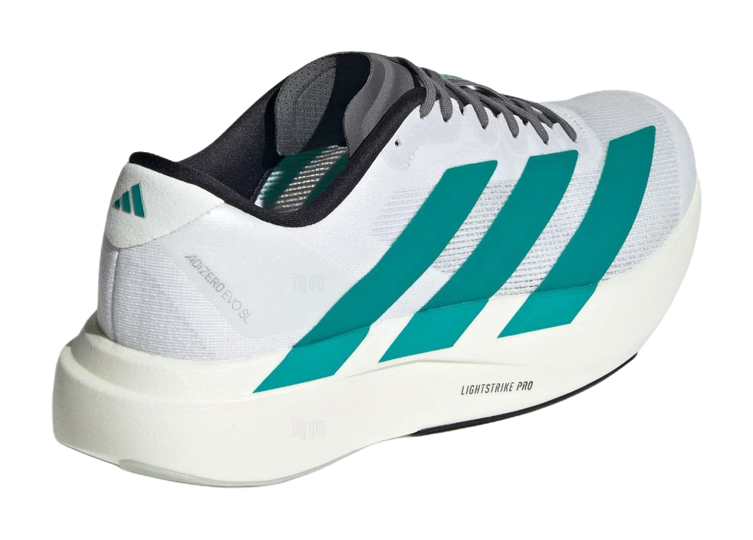 Adidas Adizero Evo Sl White Pure Teal  vjsneaker.com