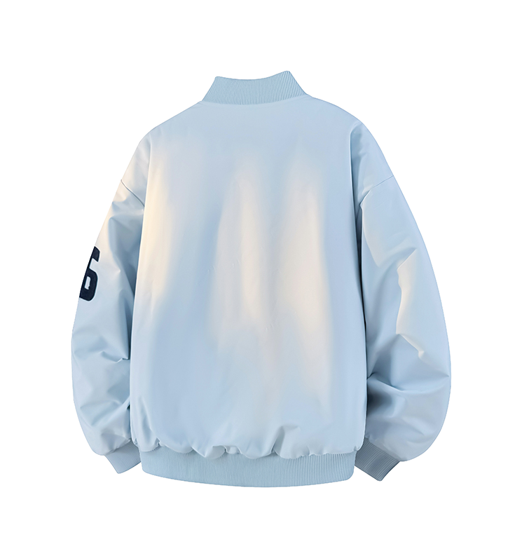 Warrior Revival Tide Cloud Sail Series Autumn and Winter Versatile Digital Loose Casual Plus Cotton Thick Long Sleeve Cotton Jacket Cotton Coat Baseball Jacket Unisex  vjsneaker.com