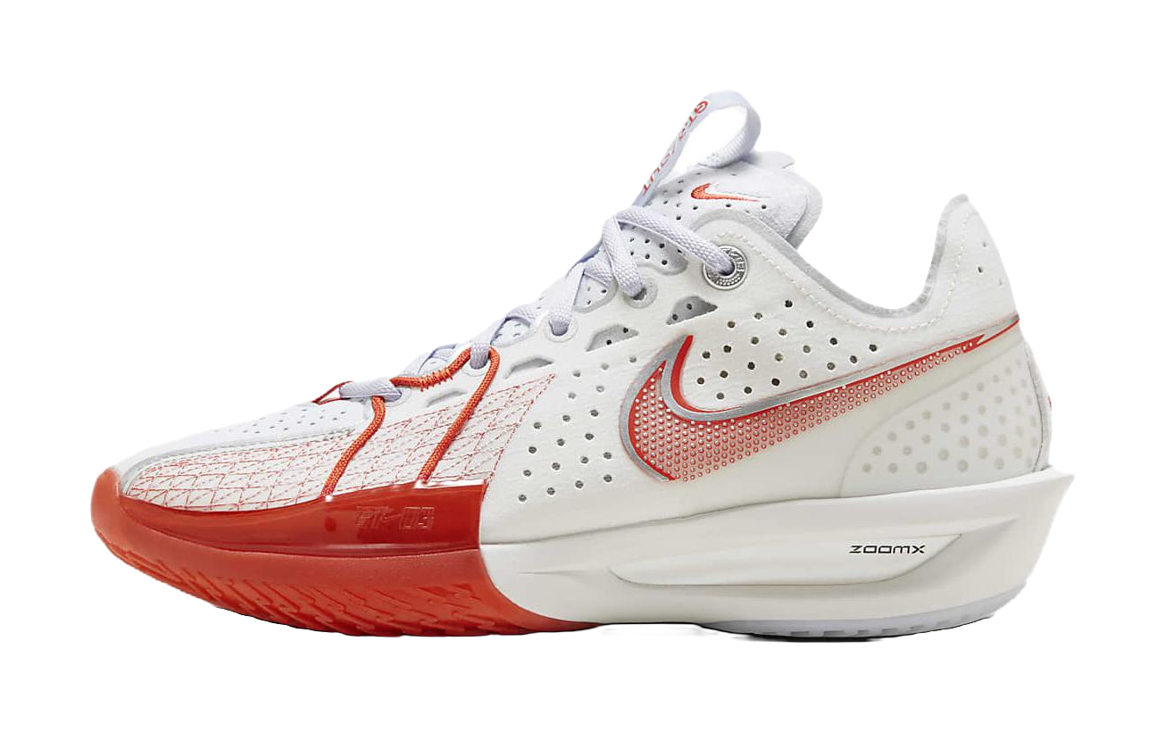 Nike Air Zoom GT Cut 3 EP White Picante Red  VJSNEAKER