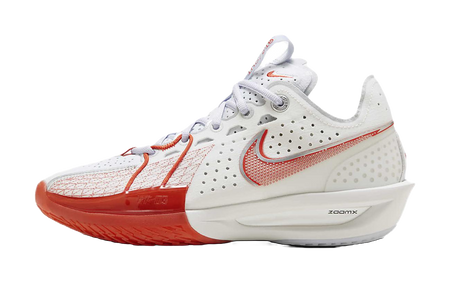 Nike Air Zoom GT Cut 3 EP White Picante Red  VJSNEAKER