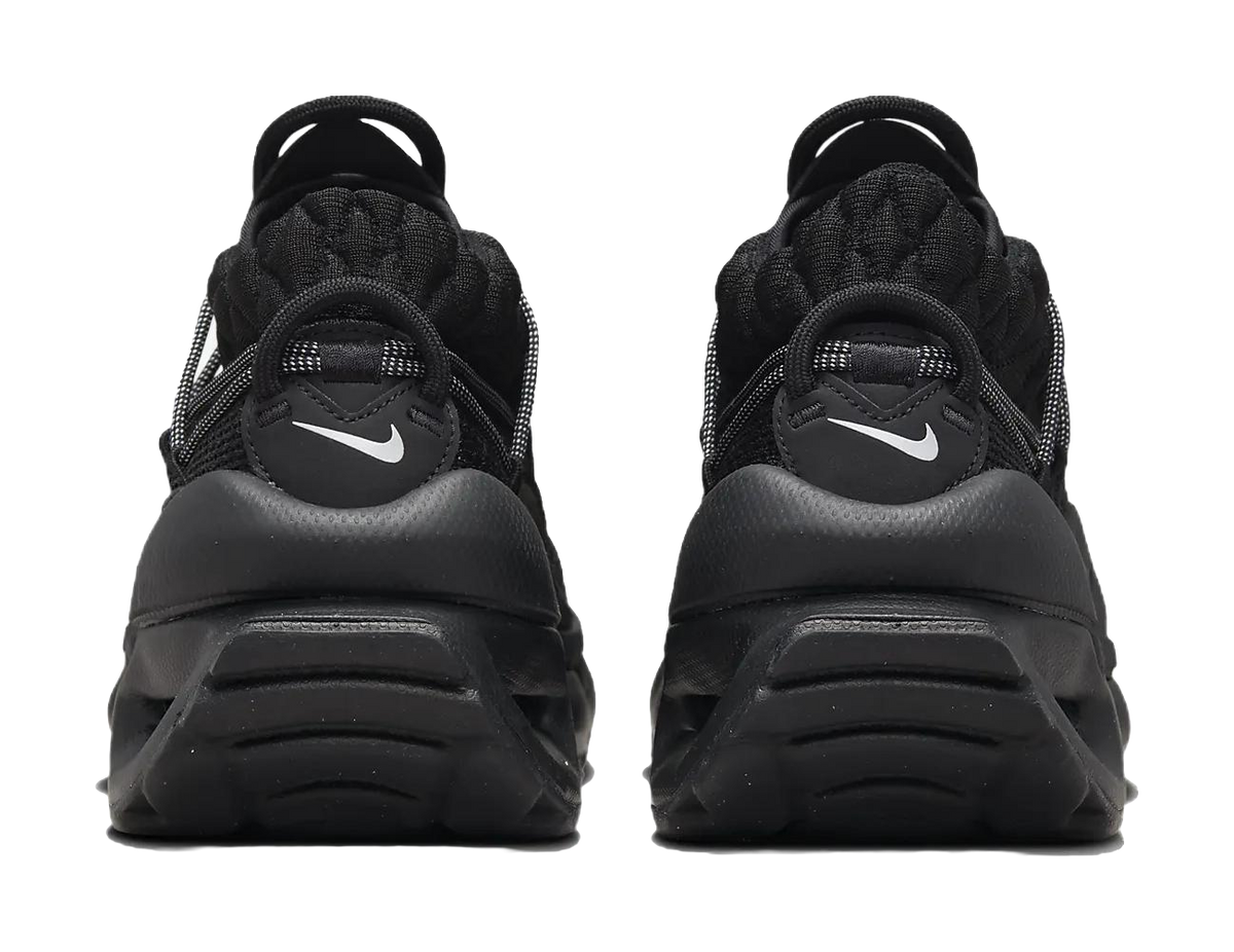 Nike Air Max Flyknit Venture Black Metallic Silver Womens  vjsneaker.com