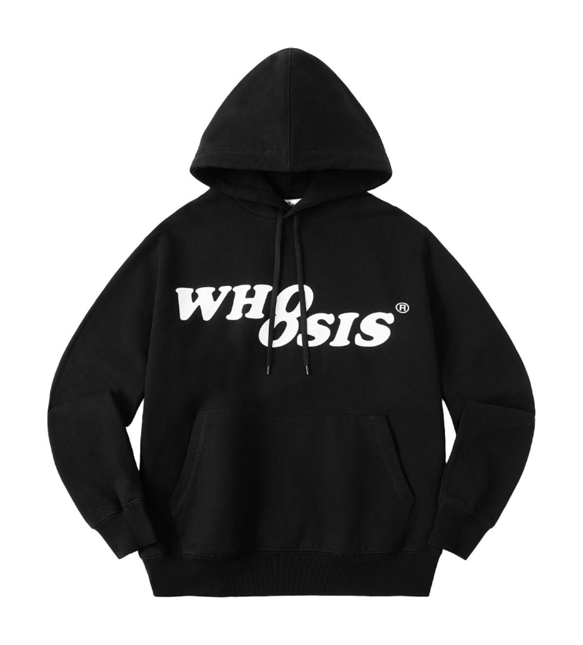 WHOOSIS Shining Color Phantom Logo Hoodie Casual Loose Versatile Letter Campus Warm Autumn/Winter Plus Velvet Hoodie Unisex  vjsneaker.com