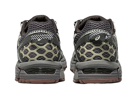 ASICS Gel Kahana 8 FL Abrasion Resistant Breathable Rebound Low top Trail Running Shoes Womens Gray Silver  vjsneaker.com