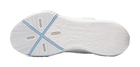 Li-Ning men's basketball shoe outsole with blue traction pattern