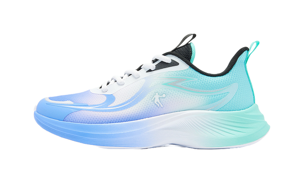 QIAODAN Light Speed 1.0 Low top Kids' Running Shoes Light Blue Teenagers 