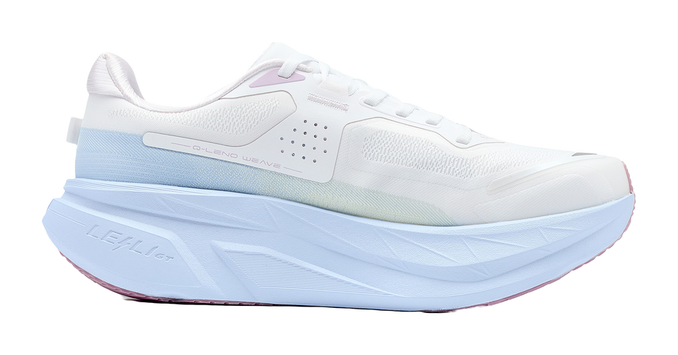 Qiaodan Leili 2 GT "Cheese Strawberry" QDB02226-4275 - Running Shoe Unisex Pure White/Mineral Purple