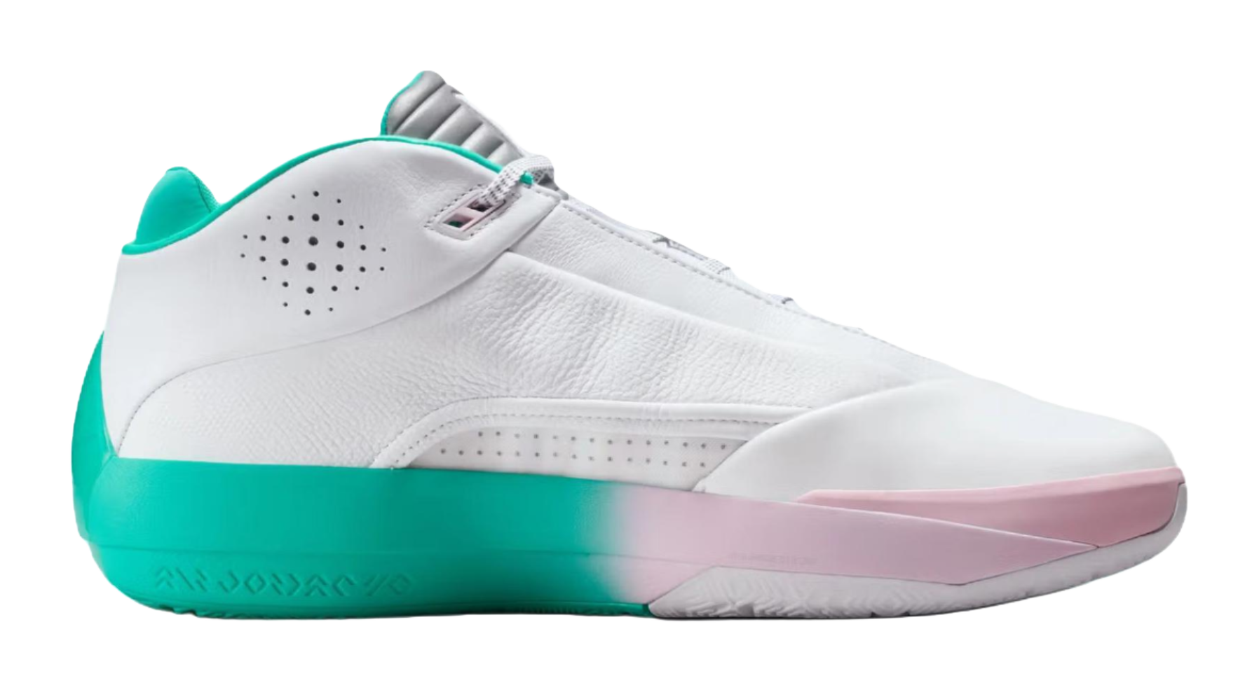 Jordan Air Jordan 40 Rebound Low top Vintage Basketball Shoes Mens White Green  vjsneaker.com