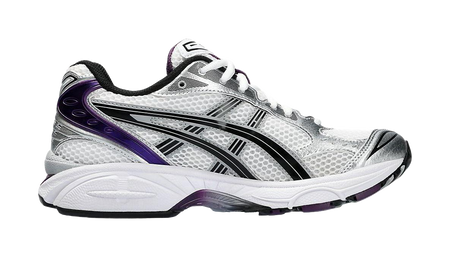 ASICS Gel Kayano 14 White Dark Grape Womens  vjsneaker.com