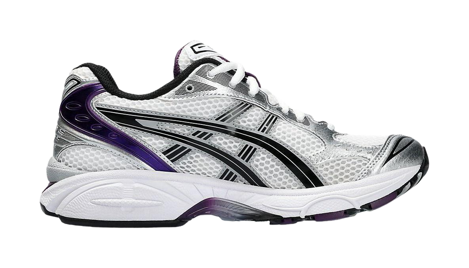 ASICS Gel Kayano 14 White Dark Grape Womens  vjsneaker.com