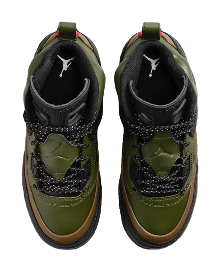 Jordan Spizike Winterized Black Olive Tan GS  vjsneaker.com