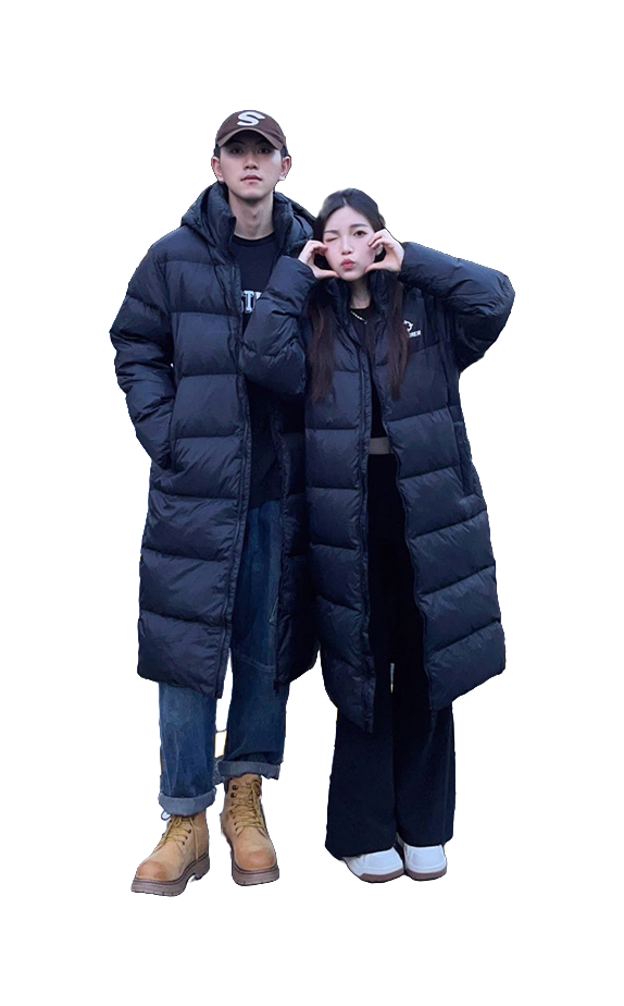 RIGORER x AOSITING·LIFUSI Down Jacket Winter Unisex  VJ SNEAKER